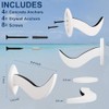 Hang 11 Surfboard Wall Mount - Stylish Wooden Rack for