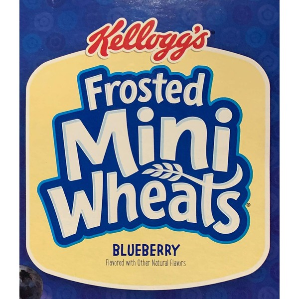 Frosted Mini-Wheats Blueberry Breakfast Cereal, 14.3 Oz