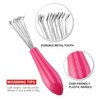 4 Pieces Hair Brush Cleaning Tool Comb Cleaner Brush Hair