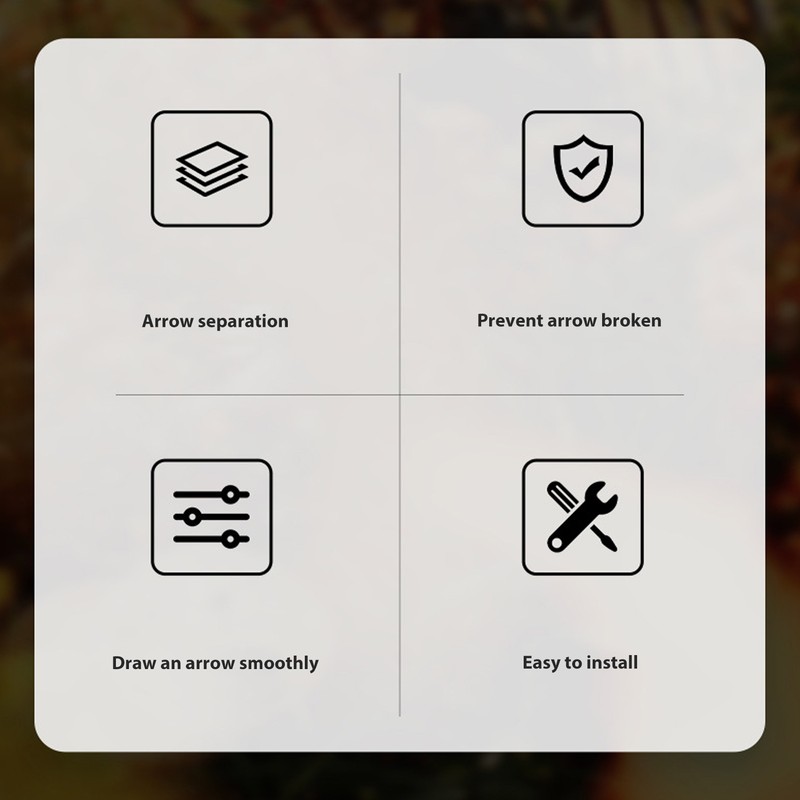 Bow Arrow Holder 5 Arrows Storage Compound Quick Release Bow