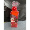 EB SM Heart-Shaped Gift Box with 9\" BLN for Valentine's Day Supplies