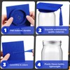Amyhill 16 Sets Graduation Mason Jars for Centerpieces 12 oz