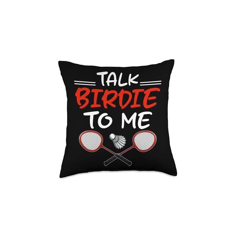 Talk Birdie To Me Throw Pillow