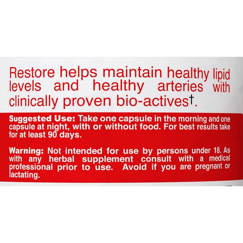 Herbal Nutrition Restore - Supports Healthy Cholesterol