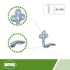 Amig - Metal Wall Hanger Mod.2 Zinc Plated Steel for