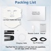 LED Face Mask with 7 Colours, Red Light Mask Face