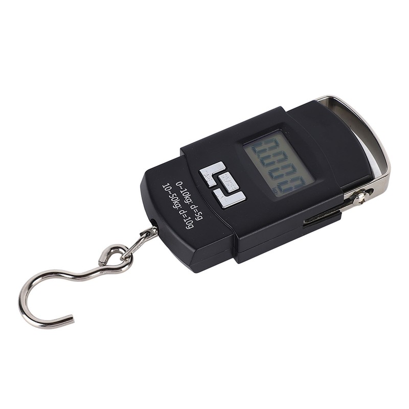 Hanging Hook Scale LCD Display 50kg Portable Digital Fish Scale
