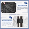 Exokugo Wire Shelf Cover,600D Heavy Duty 100% Waterproof Shelf Covers