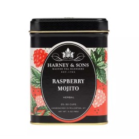 Harney & Sons RASPBERRY MOJITO Herbal tea tin