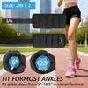 Adjustable Ankle Weights, 2lb 1 Pair Strength Training Wrist Leg