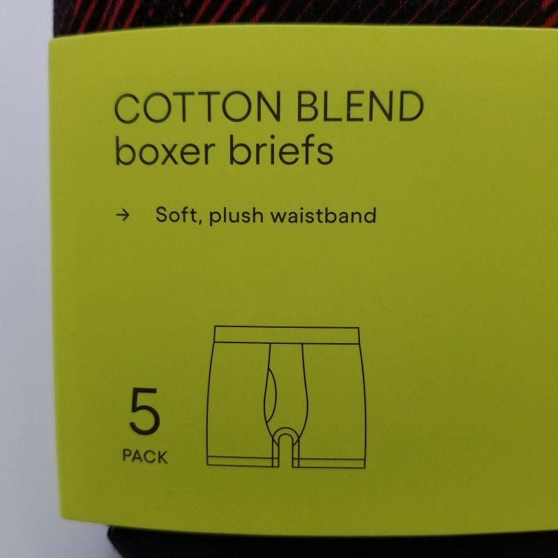 All in motion Boys Boxer Brief Cotton Blend 5 pack