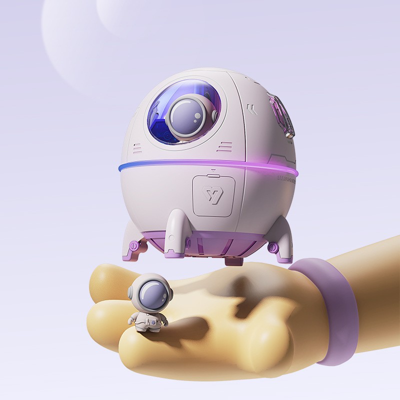 Humidifier with Colorful Night Light Aroma Essential Oil Diffuser Space