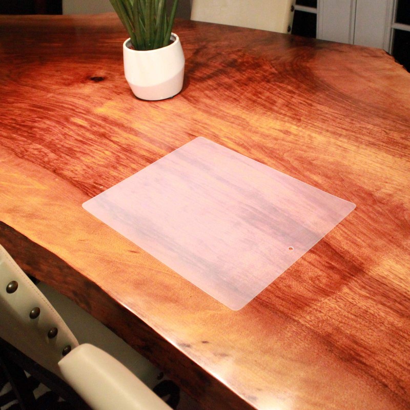 Multi-Pack Thin Clear Flexible Plastic Cutting Board Mat, 12" x