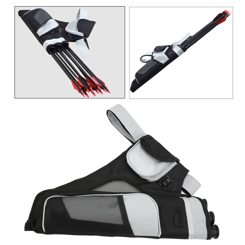 Arrow Holder Archery Arrow Storage Bag High Capacity with Waist
