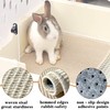 Jevnd 2PCS Large Rabbit Scratching Pad Indoor Edible for Claws