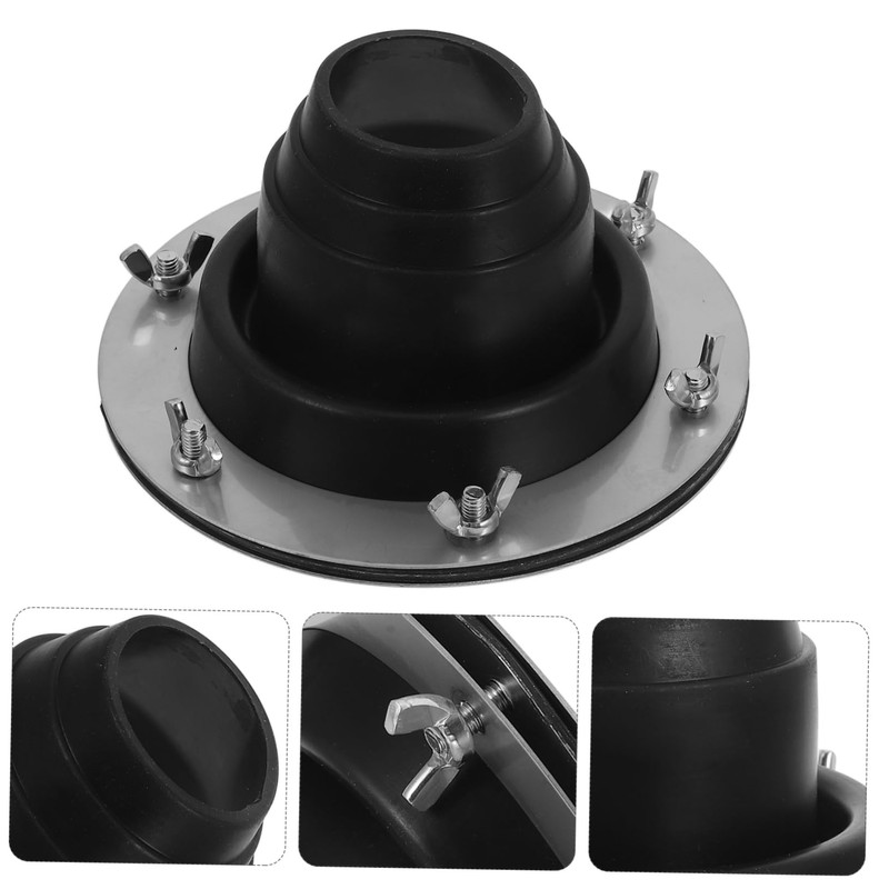 Sosoport Hot Tent Stove Jack Scald Fireproof Chimney Protector for