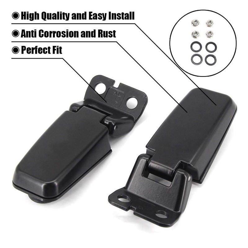 Rear Window Hinge Tailgate Liftgate Glass Hinge Kits Replacement for