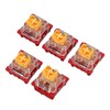 35 Pcs Mechanical Keyboard Switch Linear Dustproof Mute Long Service