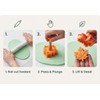 4pcs Fall Leaf Pie Crust Cutters – Spring Plunger Cookie