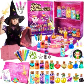 TOSUTO DIY Creative Gift for Children, Magic Potion Craft Set, Wizard Magic Potion Bottles, Craft Toy, Christmas Gifts Children, Craft Set Children from 6 Years