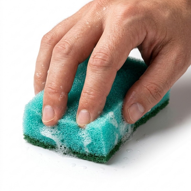 IDEA HOME Spugne da Cucina 7,5×5×2,5 cm – Spugne Abrasive