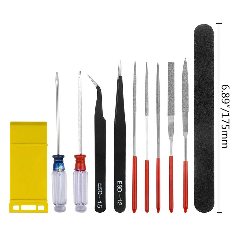 WMYCONGCONG 34 PCS Gundam Modeler Basic Tools Craft Set with