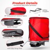 Walensee Handheld Bag Seeder Spreader with 25lb Bag, Frame Support,