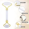 Rodillo de Jade Natural Natural Jade Face Roller, Anti-Aging Tool