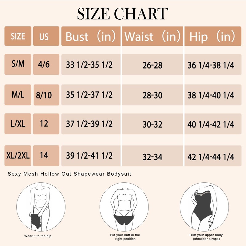 ciksob - Body moldeador sin tirantes para mujer, sin costuras,