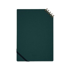 Japanese Ring Notebook, Green, Lined