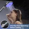 JINYOMFLY Shower Head with Light, Shower Head LED 7 Colour