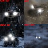 Shyfrult 3 PINS LED Headlight Bulb 6000K 35W For Honda