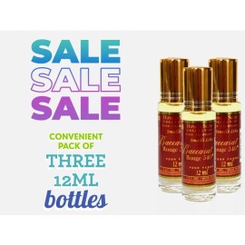 On Pack Of 3 Baccarat Rouge 540 For Women Scent Roll On Body Oil 12ML