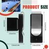 Seenelling 1 Pcs Magnetic Chalk Holder Pool Billiards with Aluminum