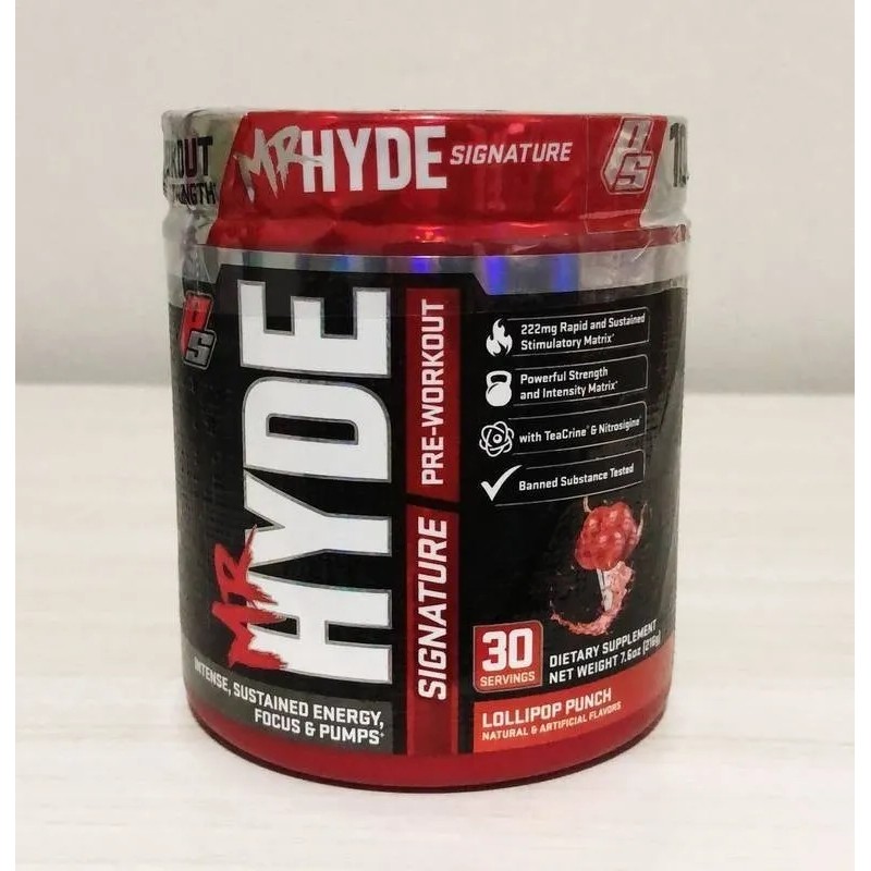 Preentreno ProSupps Mr. Hyde Signature Fruit Punch 216g 30 Serv