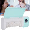 UVC Toothbrush Holder Wall Mounted Rack UV Light Cleaning Toothbrush