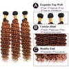 Leruikair Human Hair Bundles 12 14 16 Inch Deep Wave