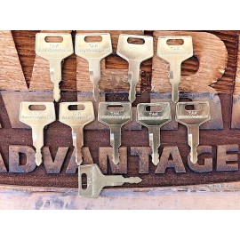 Takeuchi 10 Takeuchi Keys for Excavator & Track Loader H806