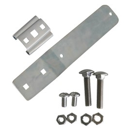 C CLINK Vehicle Sign Mounting Kit - Slow Moving Vehicle Triangle Sign Mounting Kit for Golf Cart Includes 1 Tractor Bracket 1 Street Sign Bracket 4 Bolts and 4 Nuts