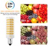 E11 LED Bulb Dimmable,JDE11 120V 75W Halogen Candelabra Bulbs Equivalent,T3