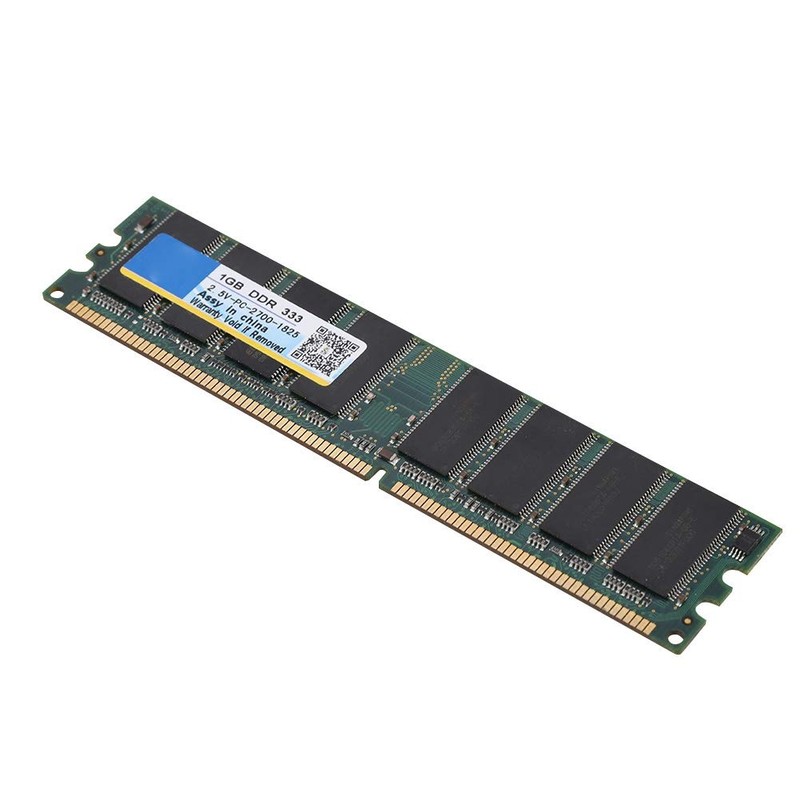Tosuny 1G Desktop Memory, 1GB 333MHz 2.5V 184-Pin DDR-PC-2700 Desktop