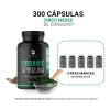 Espirulina Organica De 300 Cáps 500mg Alga Spirulina B Life