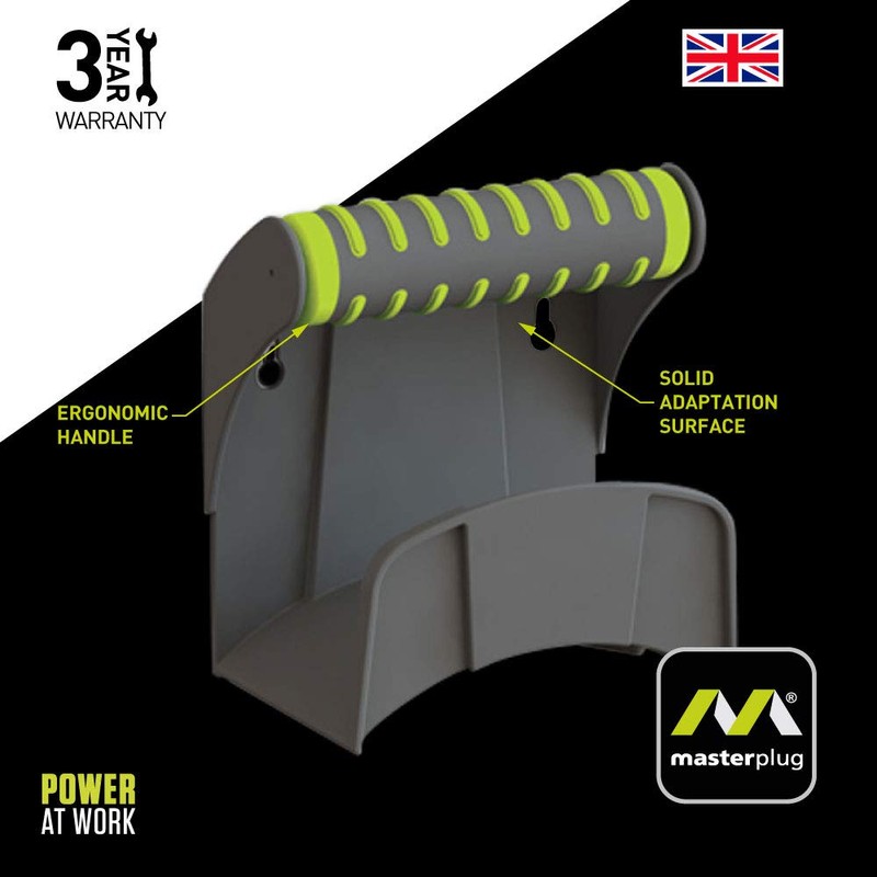 Masterplug Extension Cord Wall Mount Storage Hanger / Carrying Handle