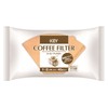Key Coffee Coffee Filters for 1-2 Person Unbleached with Tabs