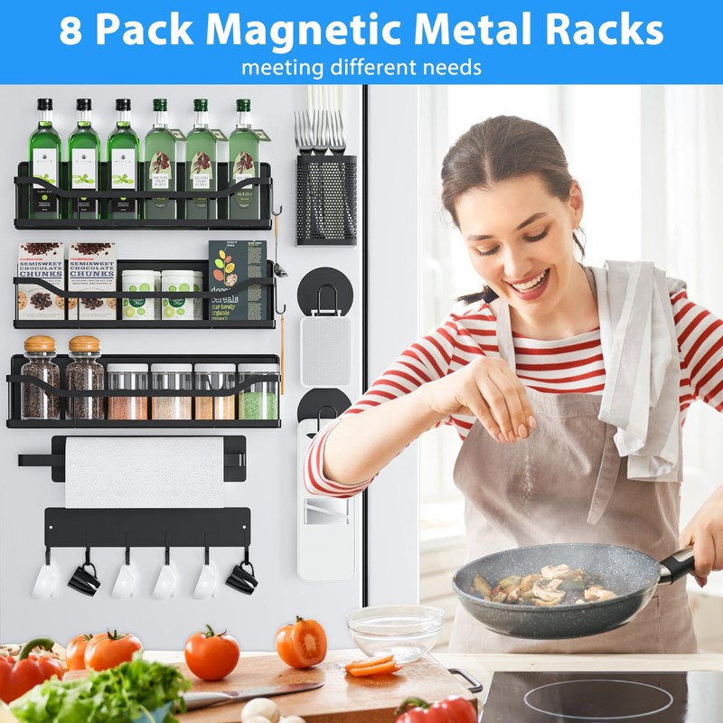 Multifunctional Magnetic Shelf for Washing Machine, Refrigerator, Microwave, and Any