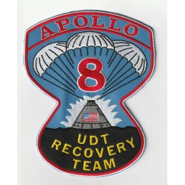 Apollo 8 US Navy UDT recovery team NASA space patch