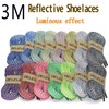 DELELE 2 Pairs Reflective Shoelace Flat Yellow Safety Laces for
