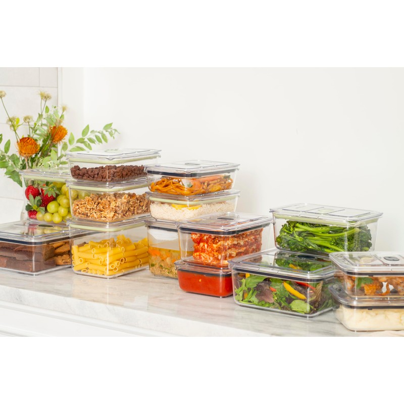 LatchLok Click 4.3 Cup Food Storage Container, Set of 2,