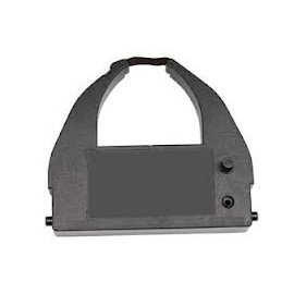 Amano MJR7000 Time Clock Ink Ribbon Cartridge (Amano C-872304 compatible replacement), black ink, fits all Amano MJR series by COMPUMATIC