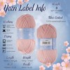 JubileeYarn Snow Blossom Yarn - DK Superwash Wool - Tide